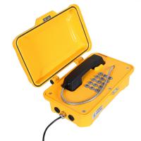 IP67 Résistant à l'humidité Téléphone industriel résistant aux intempéries avec lampe clignotante et klaxon