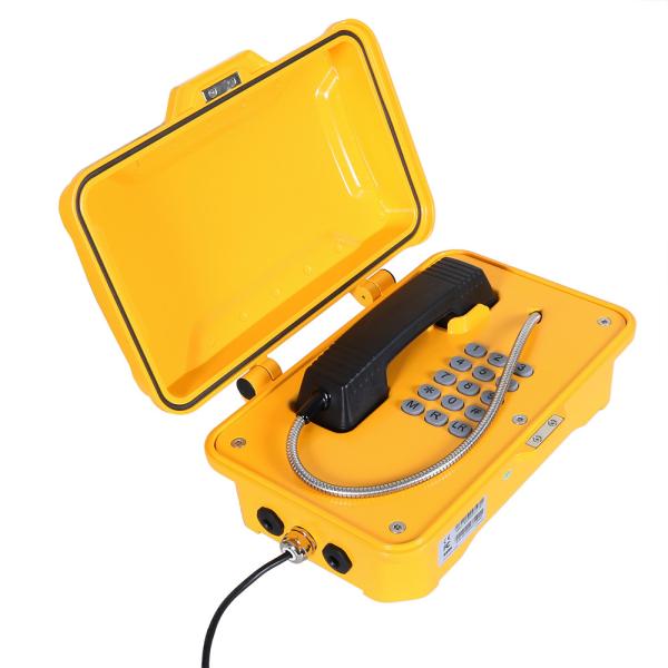 75-90db Industrial Weatherproof Telephone SIP2.0 IP67 Aluminum Alloy
