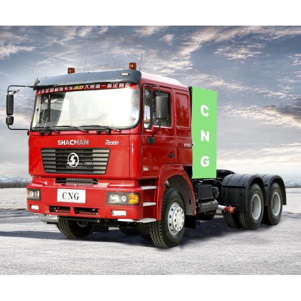 Euro 2 380HP 420HP 6*4 Shacman CNG Tractor Truck for Transportation Needs