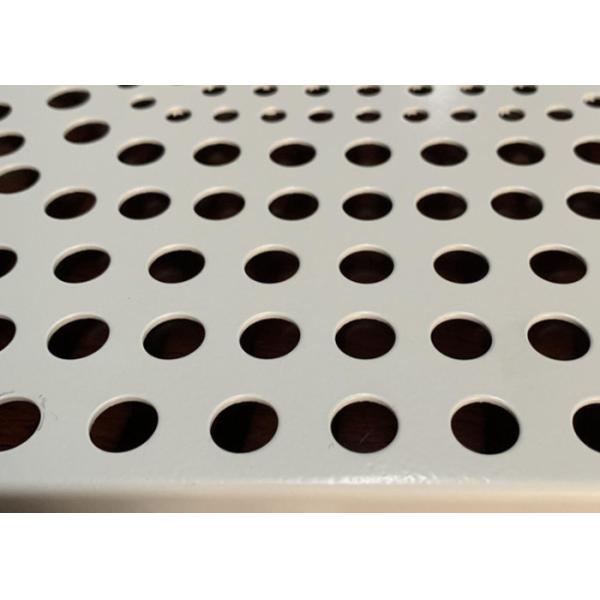 ISO9001 2mm PVDF распыляют сетку покрытия пефорированную алюминиевую