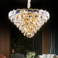 Crystal Chandelier Stylish And Luxurious montado techo moderno para la decoración casera