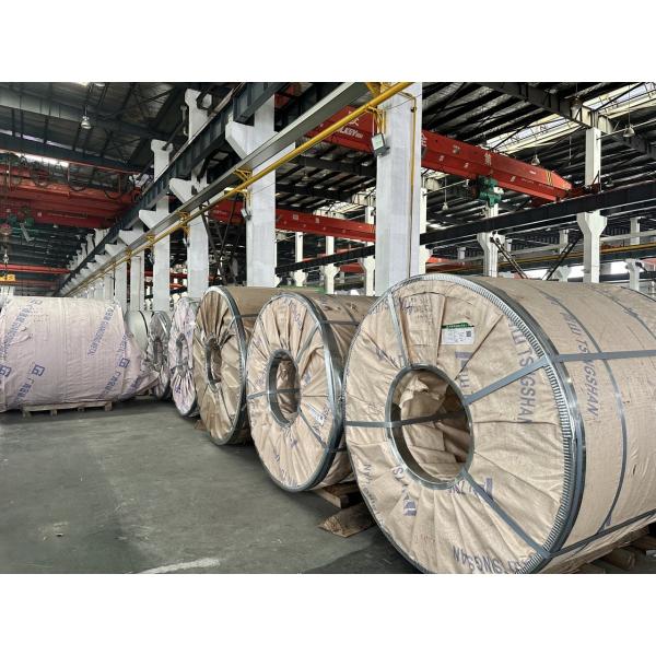 Flexible SS 202 Coil 180mm Versatile 904l Brushed Stainless Steel Strip Customized