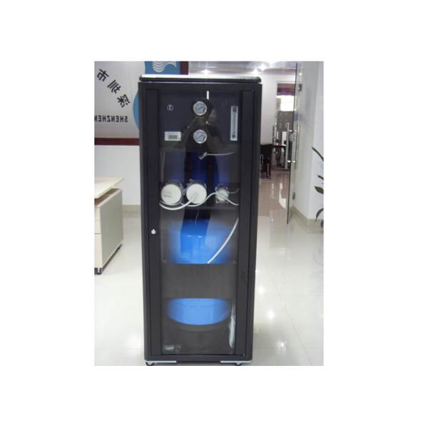 RO Purifier Black Stainless Steel Water Filter With RO-500 5 Stage Commercial Cabinet