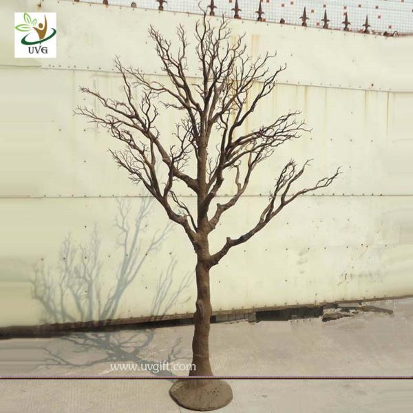 UVG DTR15 Brown cheap artificial dry trees for wedding decoration table centerpiece