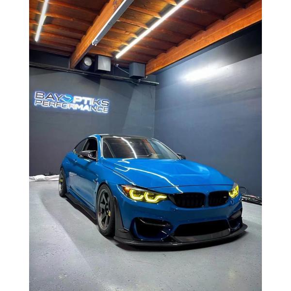 For BMW M3 M4 F80F82 Carbon Fiber Body Kit M3 M4 F80F82 Upgraded Carbon Fiber Front Lip Front Spoiler