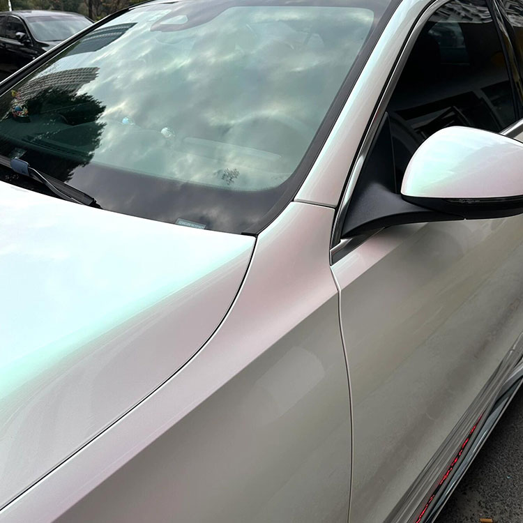 Glossy Aurora White Covering Film Car Car Raping Wrap Films Car Raping Wrap Films Vinyl Wrap Pet