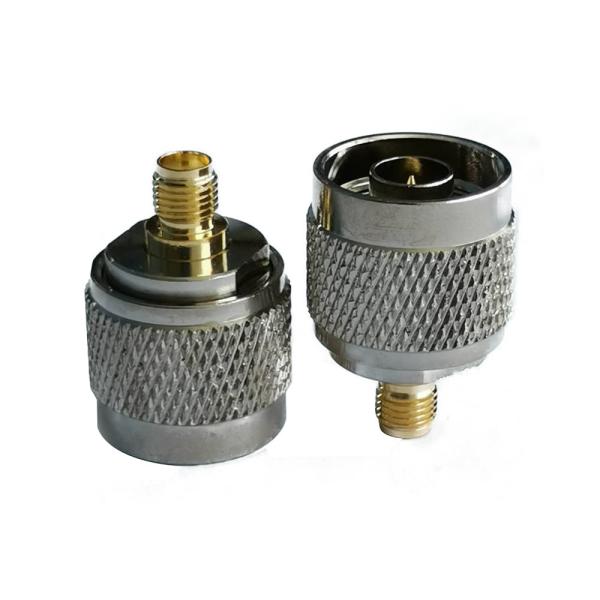 N Male RF Coaxial Connectors To SMA Female RF Coaxial Straight Connector Adaptor
