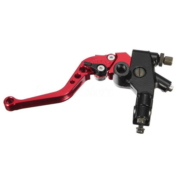 22mm Red Brake Master Cylinder and Clutch Lever for YFM700 Manufactured by CNC Process