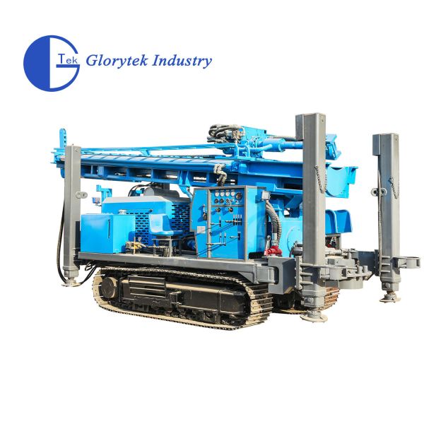 GL600S Top Hammer Hydraulic Rotary Drilling Rig for Water and Geothermal Wells