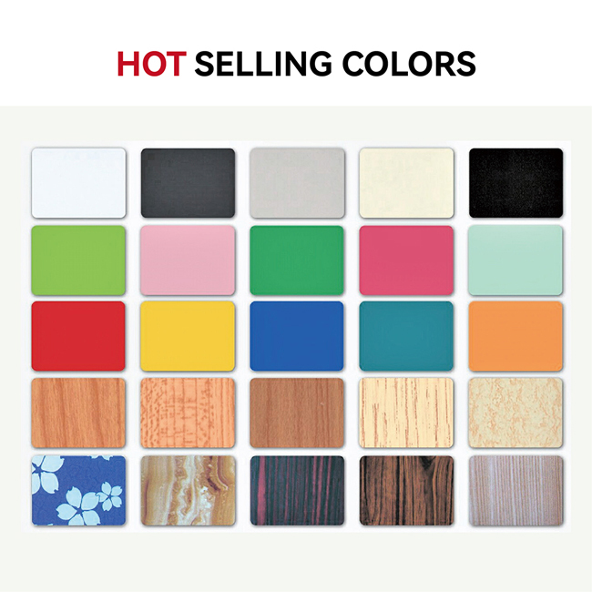 Fireproof 0.5mm Aluminum Composite Panel For Exterior Wall Cladding