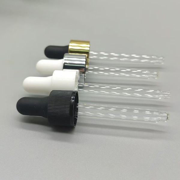 18mm 20mm 24mm Necksize Silicone Pipette Plastic Dropper for Essential Oil with Chemical Resistance and Precise Measurement