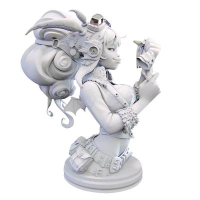 Peças impressas em 3D em branco para resultados de fabricação ideais no formato IGS