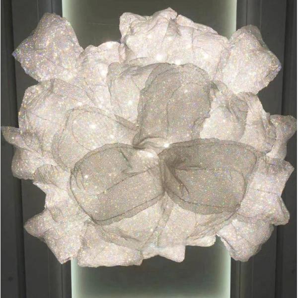 Lujo personalizado K9 de cristal gran cristal lámpara de lámpara de lujo lujosas villas, clubes de alta gama