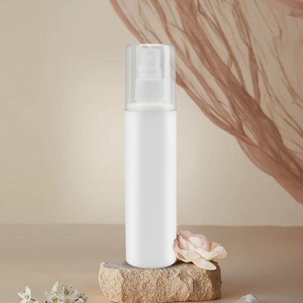 Cosmetic Packaging 120ml Matte Custom Vacuum HDPE Plastic Pump Airless Air Freshener Cosmetic Spray Bottle for Face Body Care