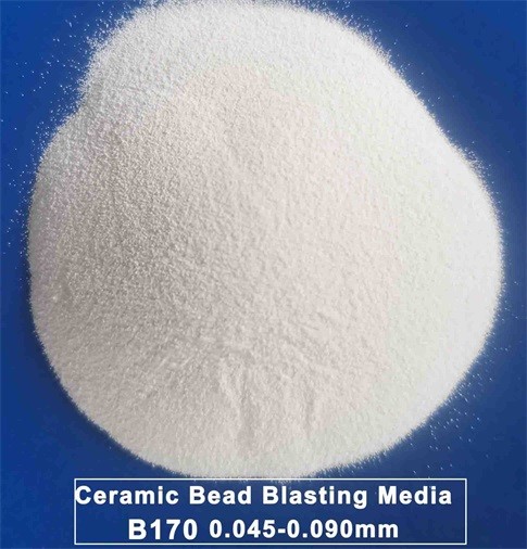 Spherical 700HV Micro Ceramic Blasting Media JZB170