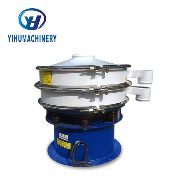 Hot garlic powder rotary ultrasonic shaker vibrating screen 850*1050*980mm Dimension