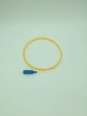 SC/PC Single Mode Fiber Pigtails , Fiber Patch Cables With Good Exchangeability