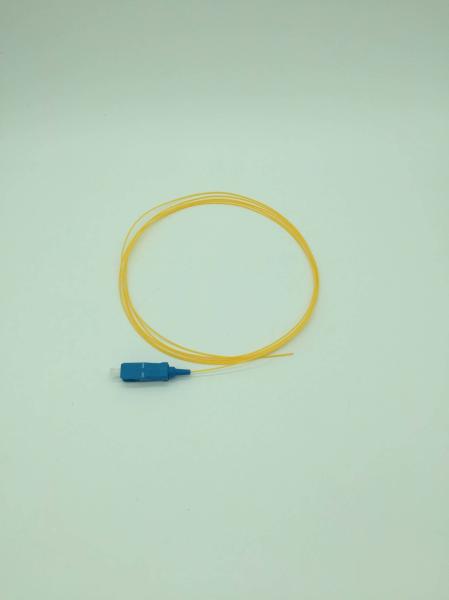 SC/PC Single Mode Fiber Pigtails , Fiber Patch Cables With Good Exchangeability