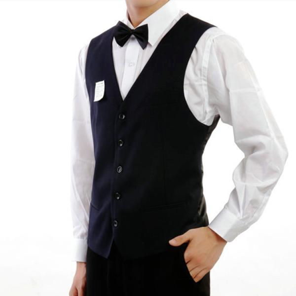 fashionable waistcoat & vest for uniform,steward,waiter
