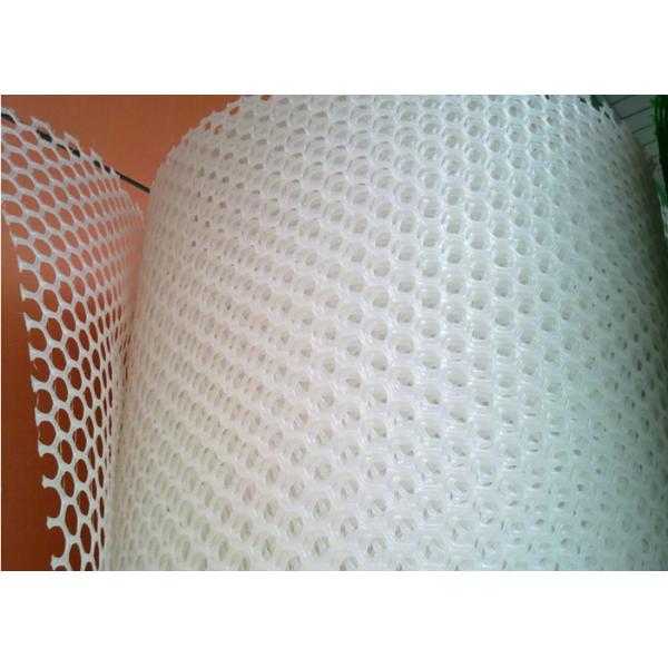 30x30mm White Flat Hdpe 500g/M2 Per Sqm Plastic Netting Mesh