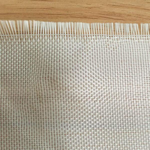 Tissu blanc de fibre de verre armure toile de couleur pour le matériel d