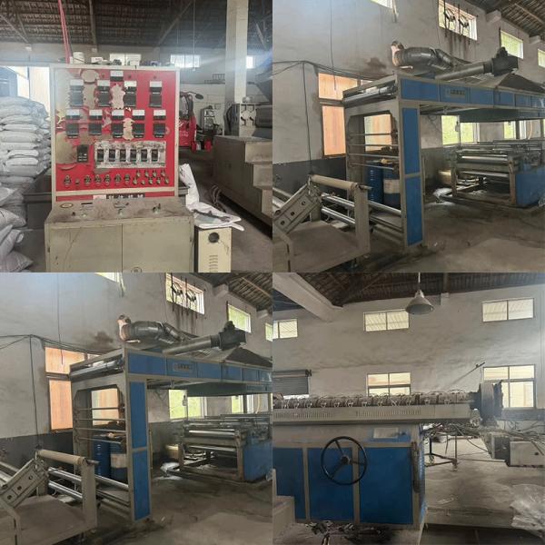 1.2M PP PE Tarpaulin Fabric Extrusion Coating Lamination Machine