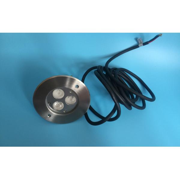 3W 9W 316 Stainless Steel LED Underwater Lights RGB 3in1 Embedded Type Underwater Light