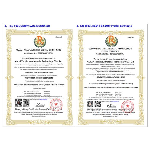 Fine surface Faux nature Leather - PVC Eco-Leather Anti-hydrolysis and Durable for Sofas & Car seat