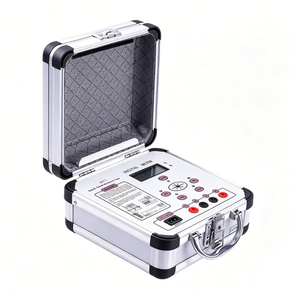 Portable Digital Grounding Resistance Tester with 0~200Ω Range and 2 Years Warranty