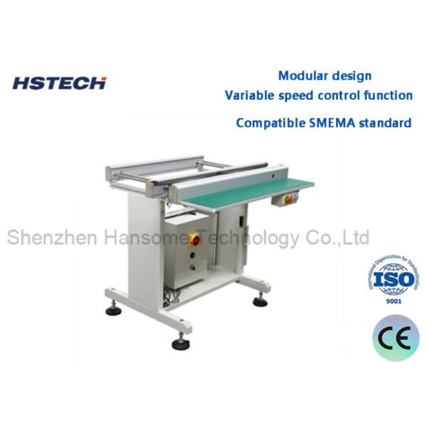 Modular Iron Square Tube Framwork PCB Linking Conveyor with Variable Speed Control for PCB Handling Equipment