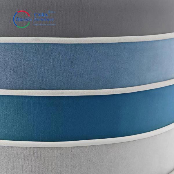 BB2016 Multiple Colors Combine Design Bed Side Furniture Small Round Seat Ottoman Stool For Hotels