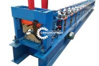 O PLC 15 enfileira 6KW 0.6mm Ridge Cap Forming Machine