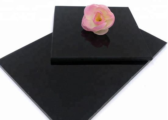 Multifunction Custom Painted Glass , Black Back Painted Glass With Safety PE Film