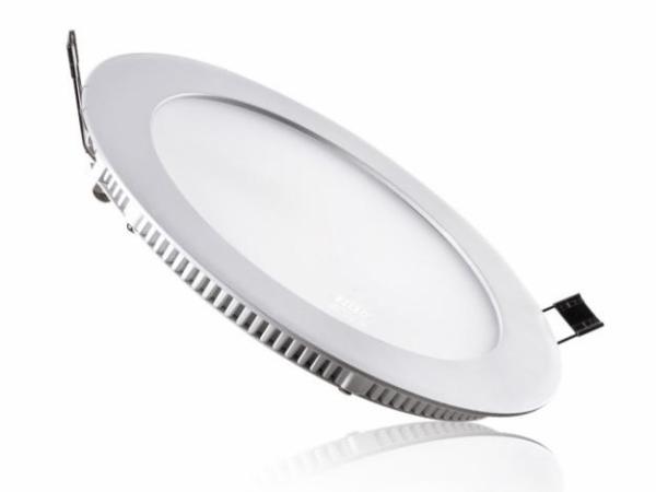 SMD 15 W Surface Mounted Led Panel Light , Round Type Led Ceiling Lighting