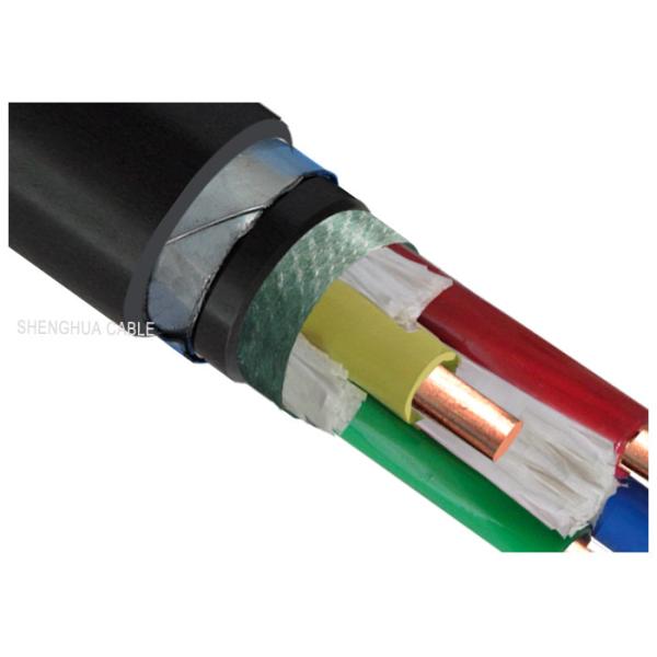 Изоляция кабеля 0.7mm стальной ленты двойного слоя XLPE бронированная