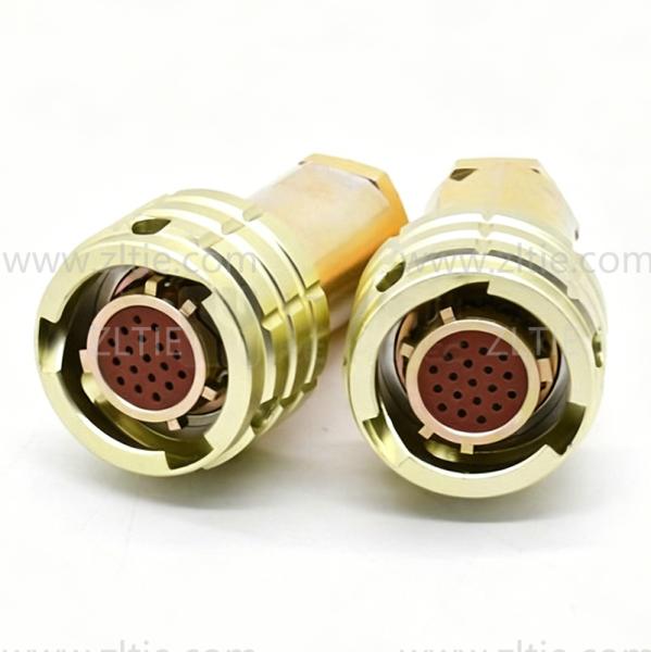 ZH127 Series Connector Shell Size 12 19pin Female Plug with Straight Tail Attachment – СНЦ127-19/12РП126-1-В