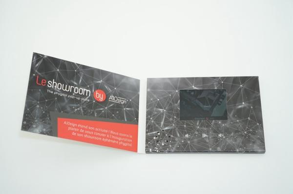 OEM / ODM Advertising 2.4 Inch Digital Video Brochure With TFT LCD Screen