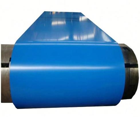 PVDF PE Galvanized Steel Coil 2mm PPGI Colorbond Prepainted Metal