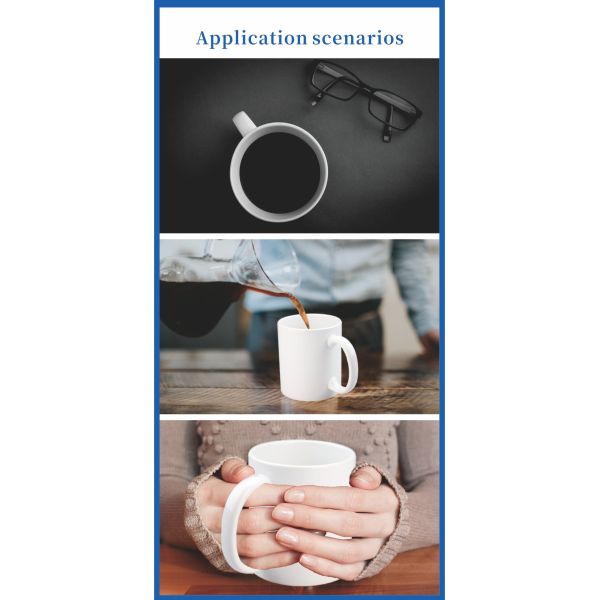 ZELOYAUT Wholesale 11oz/15oz Ceramic Coffee Tea Mugs Custom Sublimation Promotional Business Gifts Personalized Blank Mugs