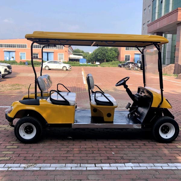 Автомобиль для гольфа с низкой скоростью 4 места литийные батареи бесплатная доставка 4 колеса