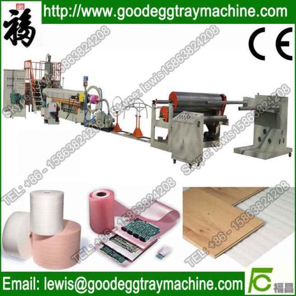 Plastic expanded PE foaming film production line, CE Approved