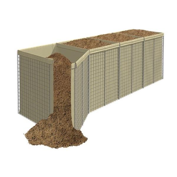 Explosion Proof Gabion Mesh Box Floating Perimeter Defensive Barrier Defence Wall