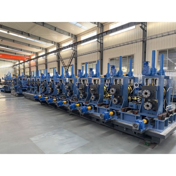 BIS Standard Steel Pipe Production Line for 88.9 mm - 219 mm Outer Diameter Industrial Pipe Manufacturing
