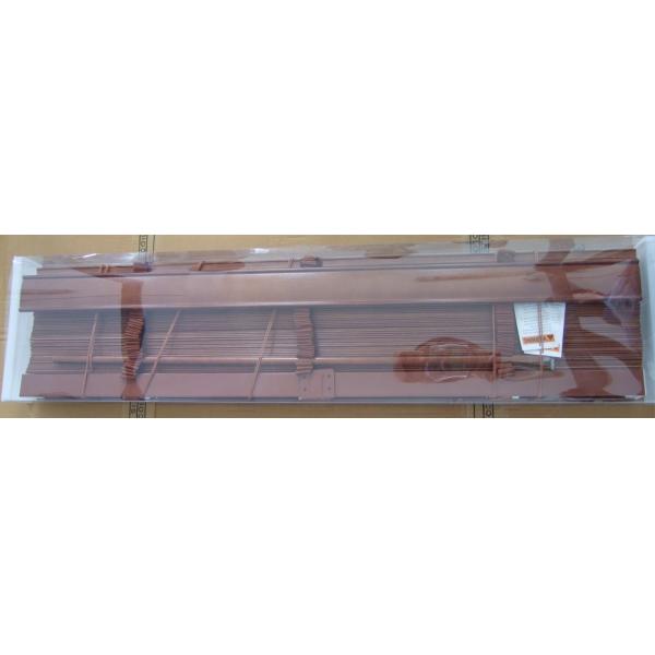 25mm 100% basswood venetian blinds for windows with steel headrail and wooden bottomrail