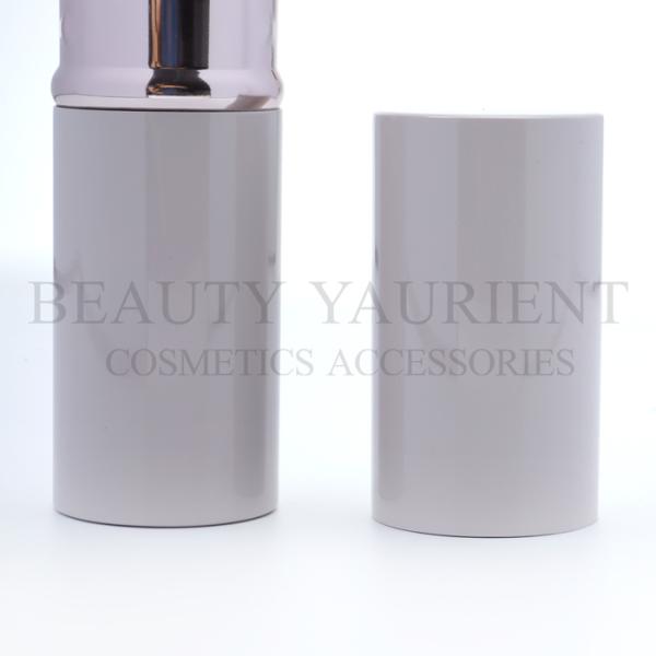 ISO9001 Portable Travel Small Retractable Makeup Brush With Aluminium Tube