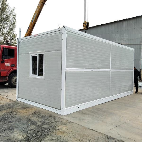 Manufactured Modern Design Style Folding Container House with Galvanized Steel Frame