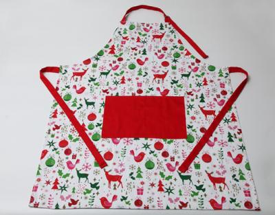 Poliéster de cozimento bonito colorido durável Logo Embroidery Print do algodão dos aventais