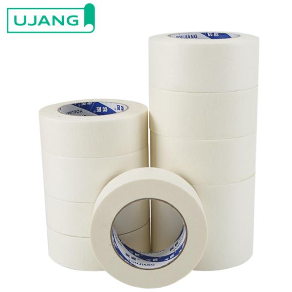 Manufacturer Cheap Yellow Wall Paint Masking Tape 4.8cm*50m