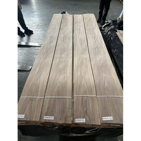 High Quality American Walnut Crown Cut / Plain Cut Veneer For Hotel Decoration