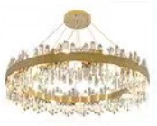 110V 240V E12 E14 Щелкнутая нержавеющая сталь входной люстра освещение для столовой